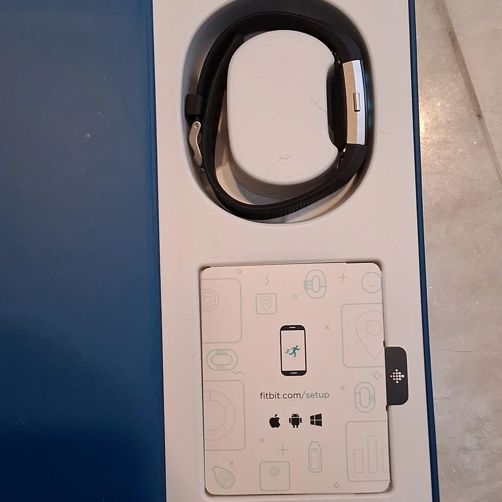 Fitbit Charge 2 Black Fitness Wristband Large